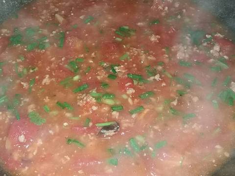 Đậu hủ dồn thịt sốt cà recipe step 6 photo