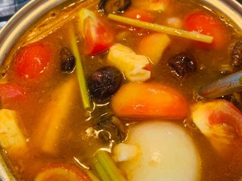 Bún thái ốc thịt bước làm 8 hình