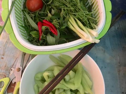 Canh chua cá chép recipe step 1 photo