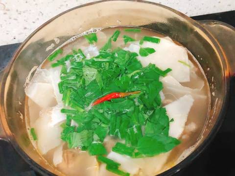 Canh Gân Bò Nấu Măng Chua recipe step 3 photo