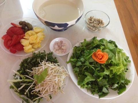 Canh ngao chua recipe step 3 photo