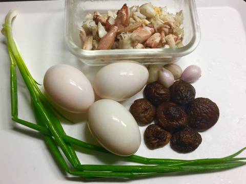Trứng hấp cua biển recipe step 1 photo