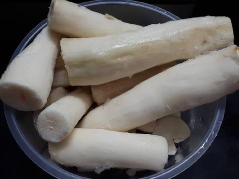 Chè khoai mì recipe step 1 photo