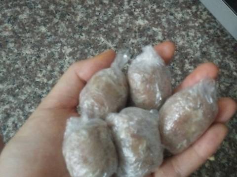 Nem chua rán viên tròn giòn rụm bước làm 5 hình