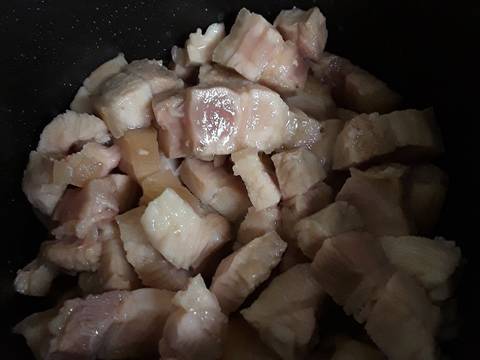 Thịt ba rọi kho đậu hũ recipe step 1 photo