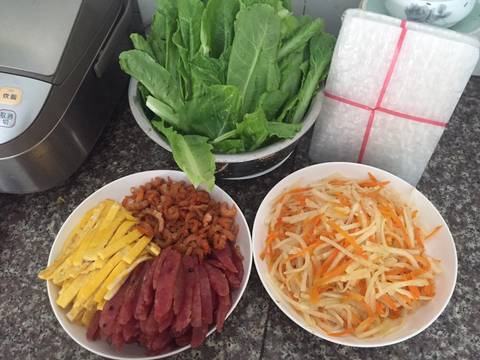 Bò bía bước làm 5 hình