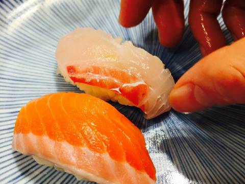 Tự làm Sushi nắm nigirizushi tại nhà recipe step 11 photo