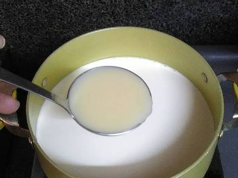 Yaourt sữa tươi recipe step 2 photo