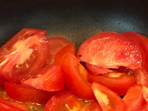 Đậu phụ nhồi thịt sốt cà chua🍅 recipe step 6 photo