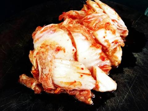 Nước lẩu kimchi với rau củ mài (siêu dễ) recipe step 2 photo