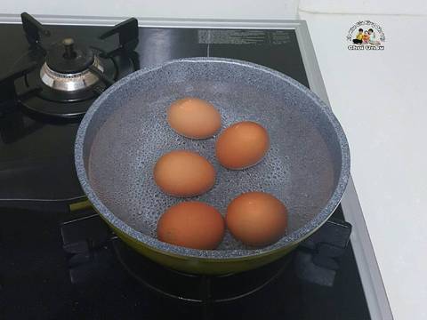 Trứng ngâm nước tương 달걀간장절임 / 달걀장조림 recipe step 4 photo