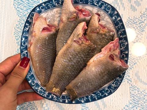 Cá rô kho bầu miền Tây bước làm 1 hình