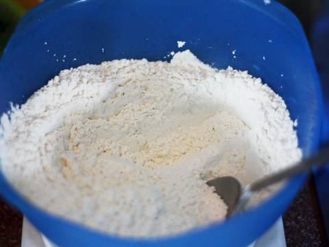 Bánh crepe nhân dừa Malaysia recipe step 2 photo