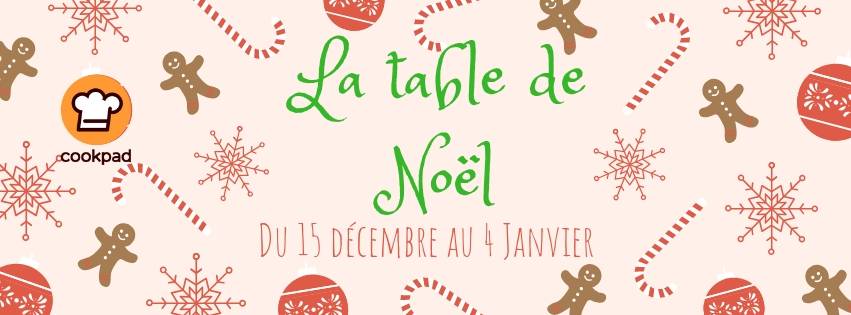La table de Noël