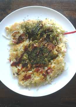 Okonomiyaki (Pizza japonaise)