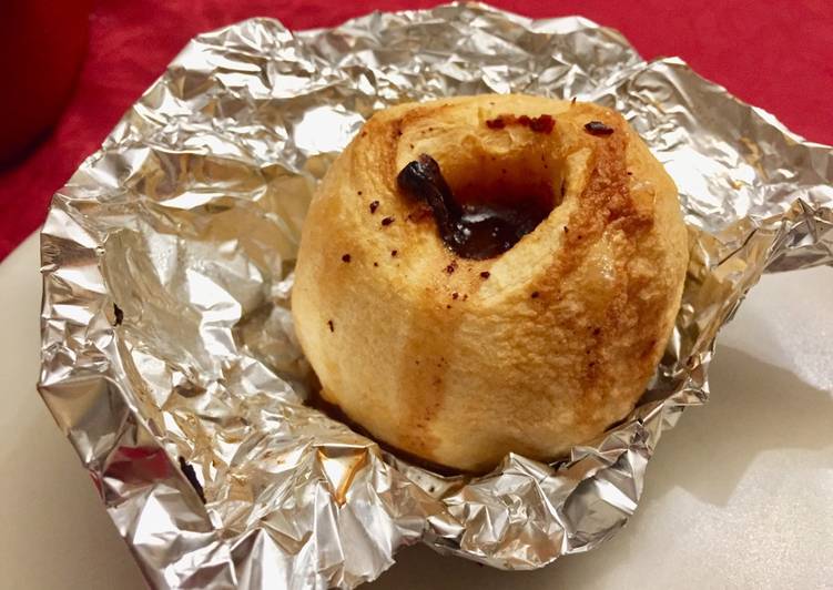 Pommes au four au chocolat