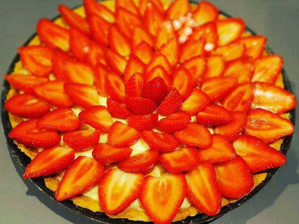 Tarte aux fraises