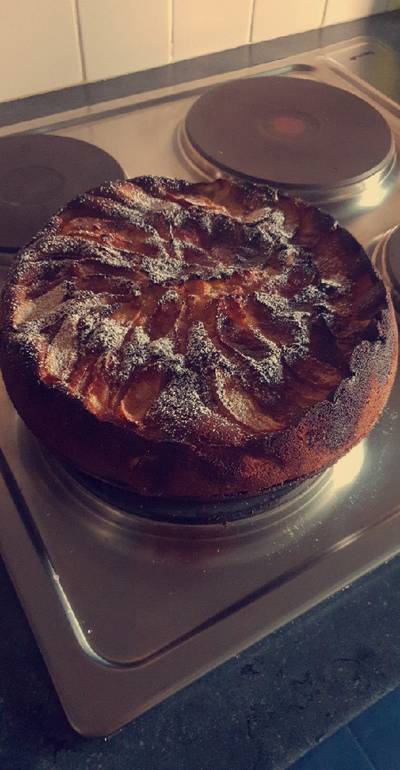 Mon fondant au pomme et mascarpone 😍