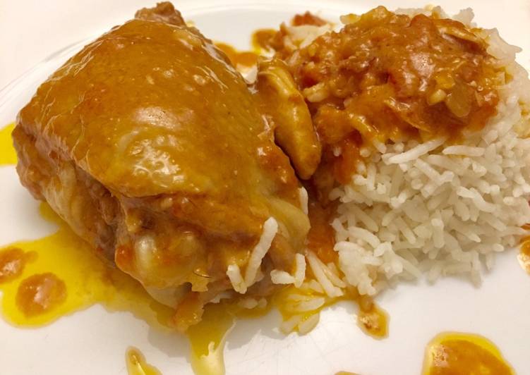 Poulet Beurre De Cacahuète Lait De Coco Cookeo