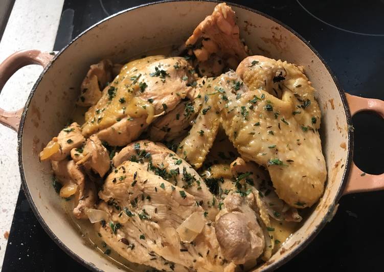 Recette De Poulet En Morceaux En Cocotte