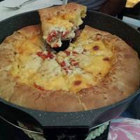 بيتزا بعجينة السبع دقايق 🍕🍕