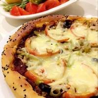 بيتزا بعجينة السبع دقايق 🍕🍕