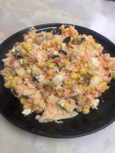 سلطة لذيذة ومغذية