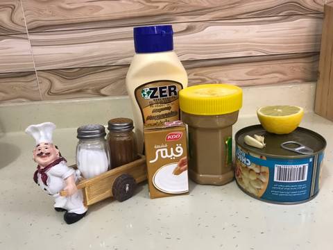حمص بطحينه (بطريقة المطاعم) recipe step 1 photo