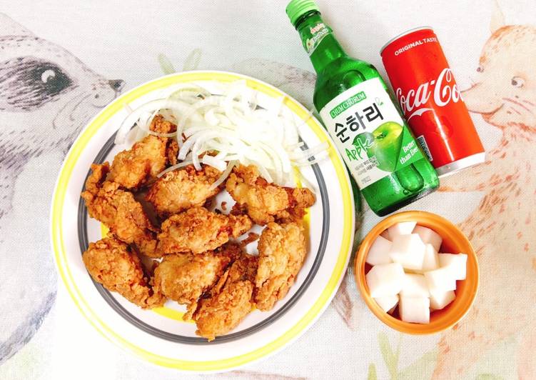 韓式炸雞양념치킨 食譜成品照片