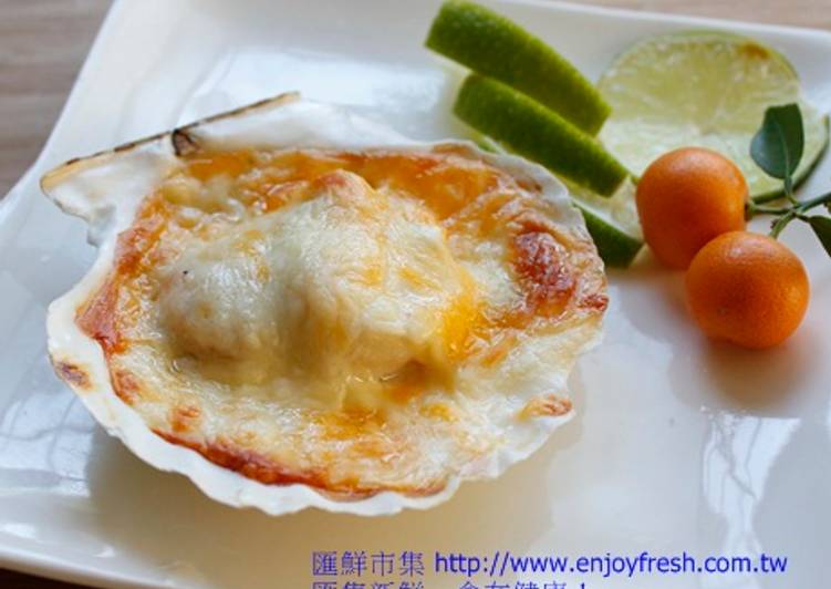 焗烤彩虹扇贝食谱 by 汇鲜市集无毒海鲜 - cookpad