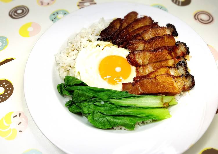 黯然消魂飯(港式叉燒飯)食譜 by ::V薇安廚房:: - Cookpad