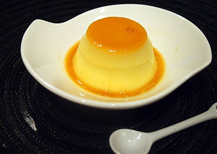 雞蛋布丁egg pudding(魚膠免烤版本)