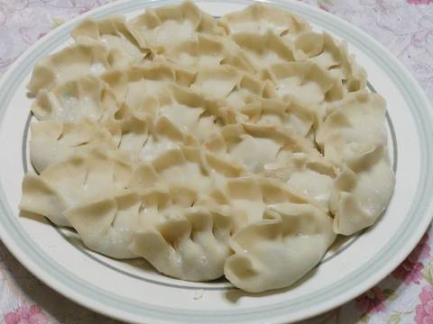 蒲仔(胡瓜) 水饺   蛋煎饺