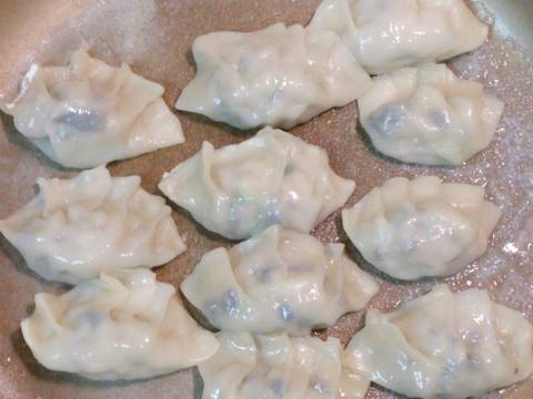 蒲仔(胡瓜) 水饺   蛋煎饺