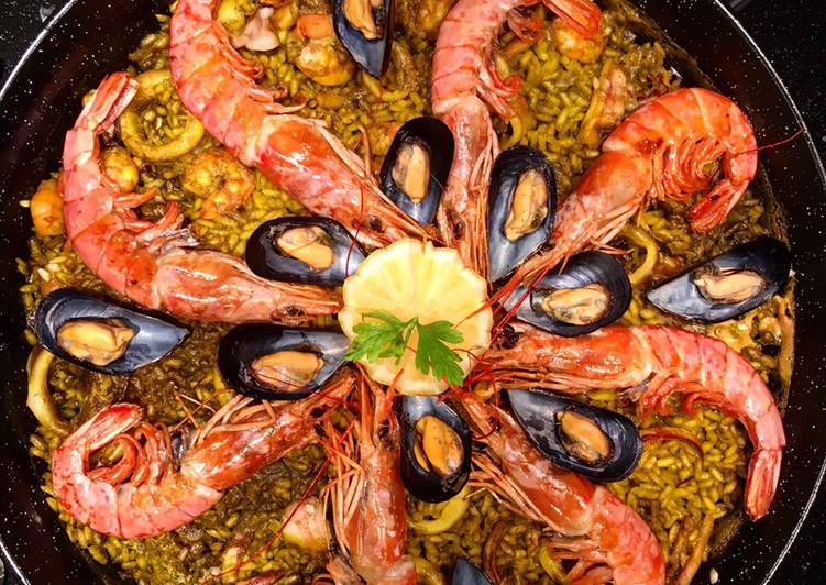 Ricetta Paella De Marisco Di Kitsune85 Cookpad