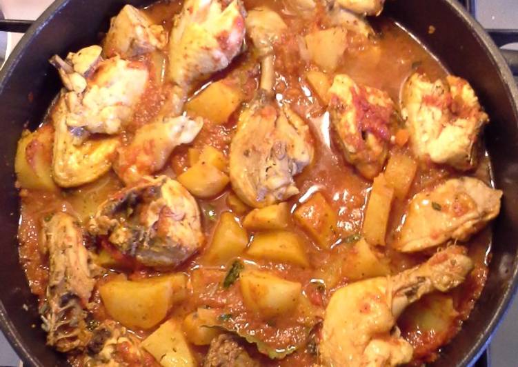 Ricetta Pollo in umido con patate di Luciano Buttarelli ...