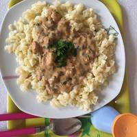Gombapaprikás recept nokedlivel (klasszikus)