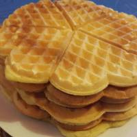 Ropogós waffel