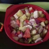 Görög saláta recept (Horiatiki)