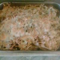 Rakott sonkás penne