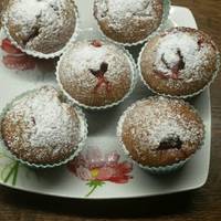 Málnás joghurtos muffin