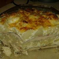 Tepsis csirkemell recept karfiollal