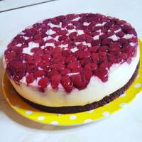Meggyes-joghurtos torta
