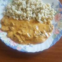 Gombapaprikás recept nokedlivel (klasszikus)