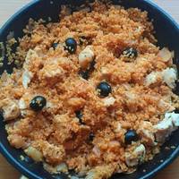 Csirkés bulgur egytálétel