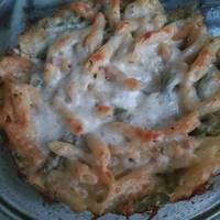 Rakott sonkás penne