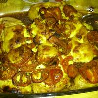 Mozzarellás paradicsomos (caprese) csirkemell