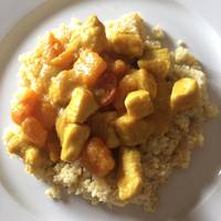 Nyugat-indiai csirke curry