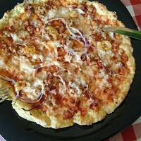 Túró alapú fitt pizza