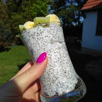 Kókuszos chia puding